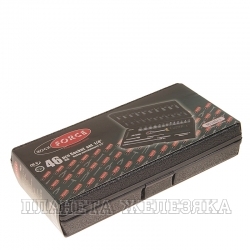 Набор торцевых головок и насадок RF-2462-5: 1/4"DR 6-гранных 46пр. ROCKFORCE /1/10