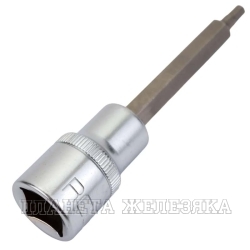 Головка-бита 6-гранная 4мм 1/2" (L-100мм) ROCKFORCE /1
