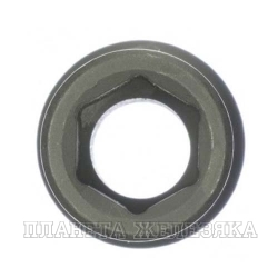 Головка ударная удлиненная шестигранная, 13 мм, 1/2", CrMo// Stels