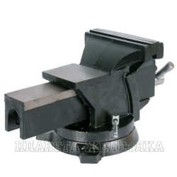 Тиски поворотные RF-6540306 стальные с наковальней захват 6"-150мм ROCKFORCE /1