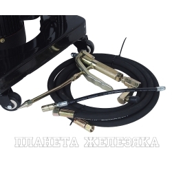 Нагнетатель смазки RF-HG-69230 густой  электрический  25л,220V,1,1кВт,0,35 л/мин,250-400 Bar,длина шланга 4м,раб.t-10гр.+50гр) ROCKFORCE /1/20