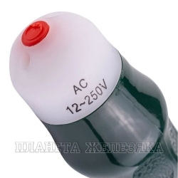 Отвертка индикаторная RF-70160150A SL6x150 (12-250V), в блистере ROCKFORCE /1/100