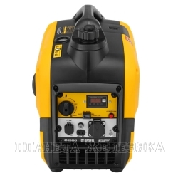 Генератор инверторный GS-2200iS, 2,2 кВт, 230 В, закрытый корпус, ручной старт// DENZEL