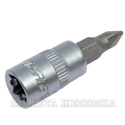 Головка-бита F-322321: 1/4" POZIDRIVE PZ.132мм FORSAGE /1/50