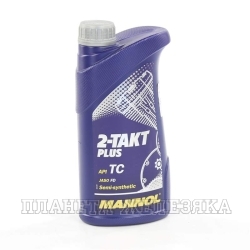 Масло моторное 2-тактное MANNOL 2-TAKT PLUS 1л п/с