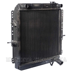 Радиатор охлаждения МАЗ-500 медный 3-х рядный ШААЗ