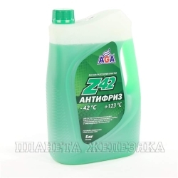 Антифриз зеленый -42С AGA 5л