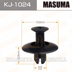 Пистон MASUMA KJ-1024 Suzuki
