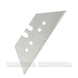 Нож технический с трацепевидным лезвием А24 металлический STAYER