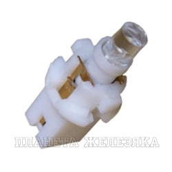 Автолампа 12V BAX10s 1.2W МАЯК WHITE светодиод