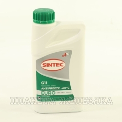 Антифриз зеленый -40C SINTEC EURO G11 1кг