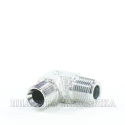 Адаптер 90° BSP3/8"-NPT3/8"