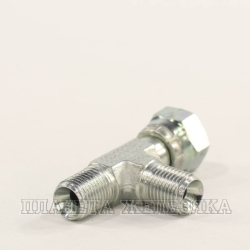 Адаптер тройник BSP1/4"-BSP(Г)1/4"-BSP1/4"