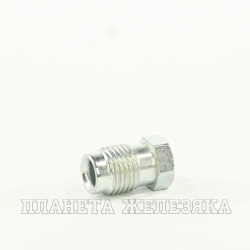 Штуцер тормозной трубки d=5.1мм М10х1 S=10