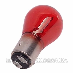 Автолампа 12V BAY15d 21/5W PHILIPS красная