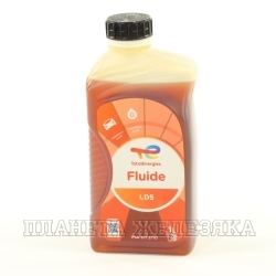 Жидкость гидроусилителя руля FLUIDE LDS оранжевая 1л син.