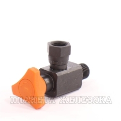 Кран манометра 1/4" 90° - BSPT(Ш)1/4"