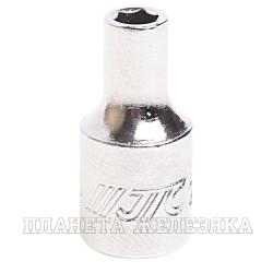 Головка торцевая 04 мм 1/4" 6-гр.JTC