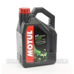 Масло моторное 4-тактное MOTUL 5100 ESTER 4T 4л п/с