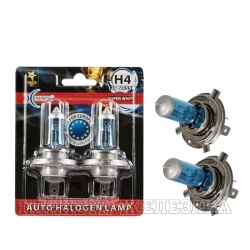 Автолампа 12V H4 60/55W P43t Super White+30% XENITE к-т