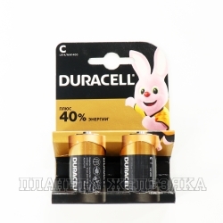 Батарейка LR14 DURACELL C LR14-BC2 2шт