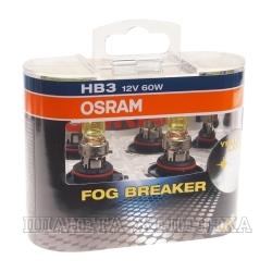 Автолампа 12V HB3 60W P20d OSRAM FOG BREAKER к-т