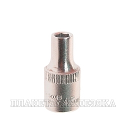 Головка торцевая 04 мм 1/4" 6-гр.ROCKFORCE