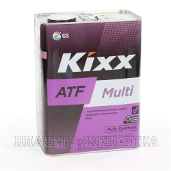 Масло трансмиссионное KIXX ATF Multi Plus 4л син.