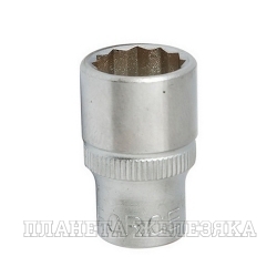 Головка торцевая 12 мм 1/4" 12-гр.ROCKFORCE