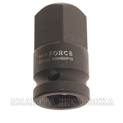 Переходник ключа F1/2"-M3/4" ударный ROCKFORCE