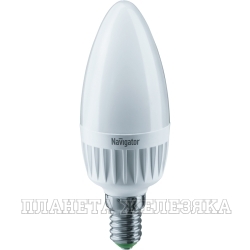 Лампа 220V NAVIGATOR 7W E14 светодиодная 2700K