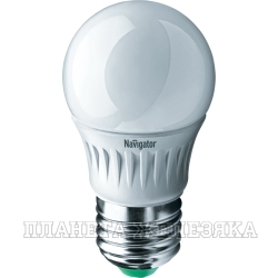 Лампа 220V NAVIGATOR 5W E27 светодиодная 2700K