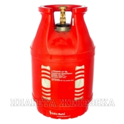 Баллон газовый композитный 18л резьба левая 1/2 (W21,8x1/14"LH) LITESAFE