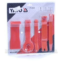 Набор лопаток для снятия обшивки 5пр. блистер YATO