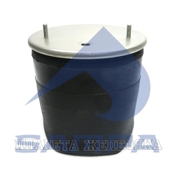 Пневморессора BPW (без стакана,2 шп. M12 смещены,1 отв.штуц. M22х1.5мм) SAMPA