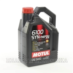 Масло моторное MOTUL 6100 SYN-NERGY SN A3/B4 4л п/с