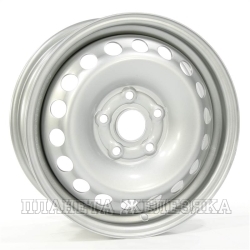 Диск колесный 15 штампованный TREBL 64I45D VW Golf -12,Jetta SKODA Octavia Silver