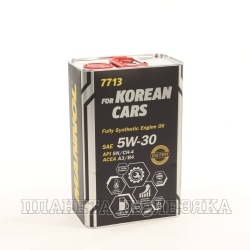 Масло моторное MANNOL for KOREAN CARS 4л син.