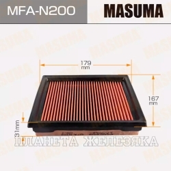 Фильтр воздушный (элемент) INFINITI EX,G35,G37,NISSAN 350Z лев/прав MASUMA