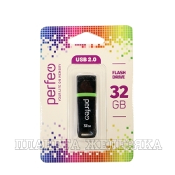 Накопитель USB flash 32GB PERFEO PF-C11B032 USB черный BL1