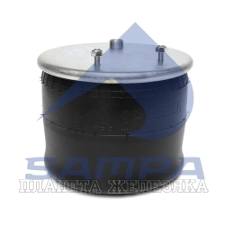 Пневморессора DAF CF65/75/85IV/XF105 со стаканом (2 шп.+возд. 1 отв.) SAMPA