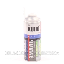 Краска для ПВХ профиля KUDO белая 520мл аэрозоль