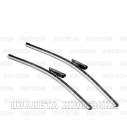 Щетка стеклоочистителя 55/48см PATRON RENAULT Logan2,Sandero2,Symbol3 к-т