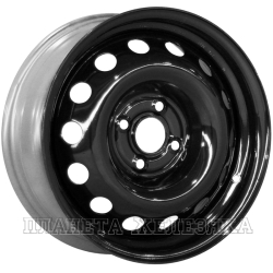 Диск колесный 15 штампованный TREBL 64E45H KIA.Galant Black