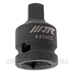 Переходник ключа F1/2"-M3/8" ударный JTC