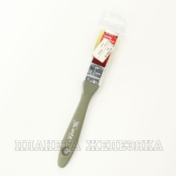 Кисть плоская 25мм натуральная щетина пластиковая ручка MATRIX
