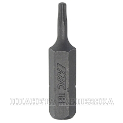 Бита TORX Т08H L=30мм 1/4" с отверстием JTC