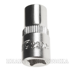 Головка торцевая TORX E08 1/4" JTC