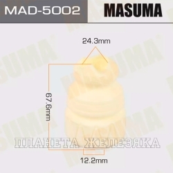 Отбойник амортизатора AUDI 80(B3) заднего лев/прав MASUMA