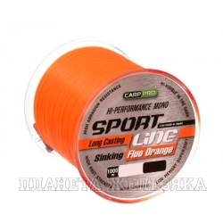 Леска Sport Line Fluo Orange 0,335мм 1000м